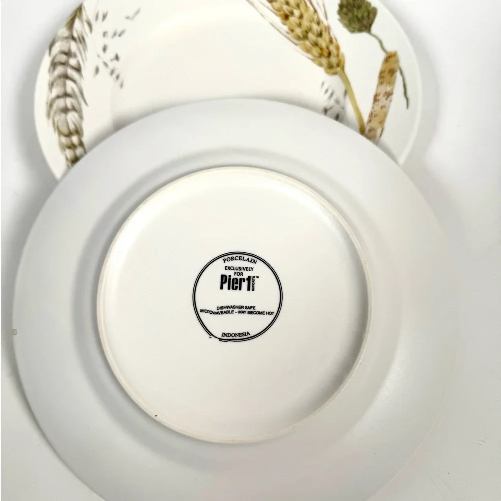 Pier One Salad Plates and Bowl
